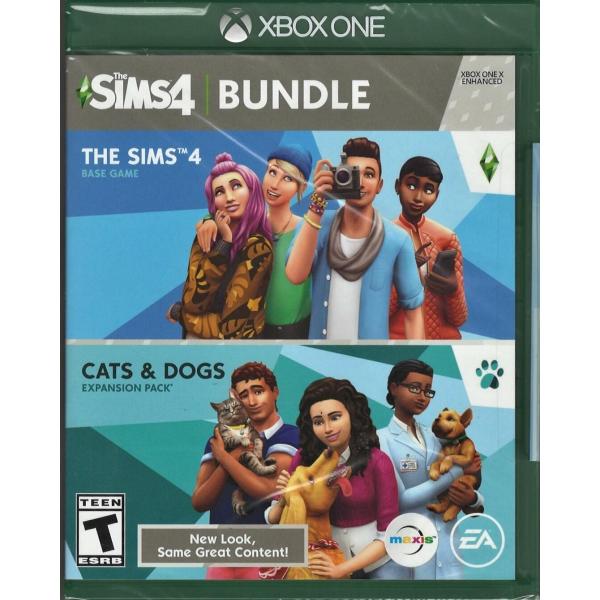 THE Sims 4 PLUS Cats and Dogs Xbox One 北米版 Xbox One 海外版ソフト
