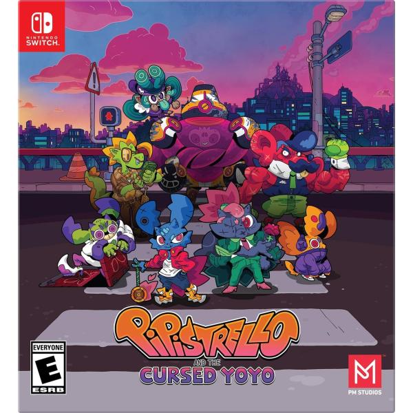 Pipistrello And The Cursed Yoyo Collector'S Ed 北米版 Switch ニンテンドースイッチ 海外版ソフト