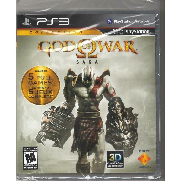 PS3 GOD OF WAR SAGA - Playstation 3 北米版 PS3 プレイステーション3 海外版ソフト