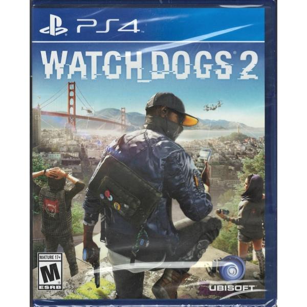 Watch Dogs 2 北米版 PS4 プレイステーション4 海外版ソフト