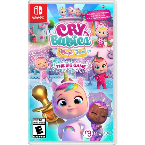Cry Babies Magic Tears: The Big Game Switch ニンテンドースイッチ 北米版 海外版ソフト
