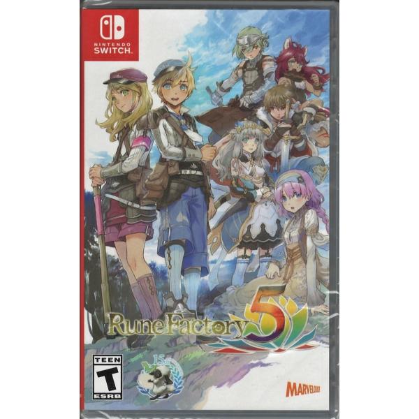 Rune Factory 5 北米版 Switch ニンテンドースイッチ 海外版ソフト
