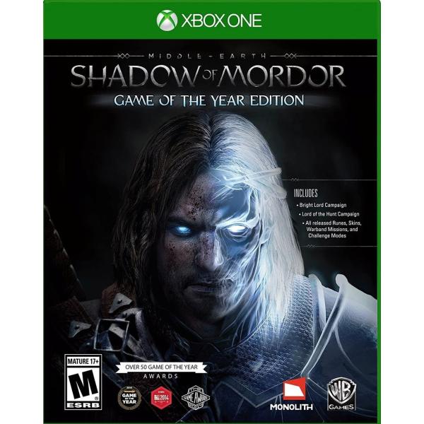 Middle Earth: Shadow of Mordor GOTY - Xbox One 北米版 Xbox One Xbox One 海外版ソフト