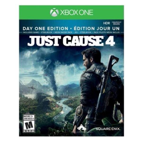 Just Cause 4 - Day One Steelbook Edition 北米版 Xbox One 海外版ソフト