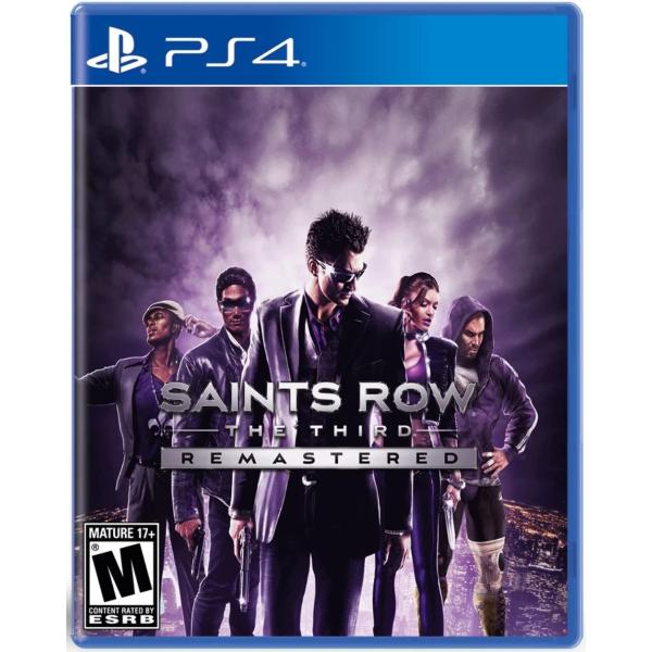 Saints Row The Third Remastered - PlayStation 4 北米版 PS4 プレイステーション4 海外版ソフト