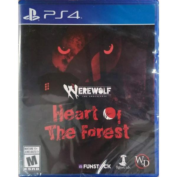 Werewolf The Apocalypse: Heart of the Forest 北米版 PS4 プレイステーション4 海外版ソフト