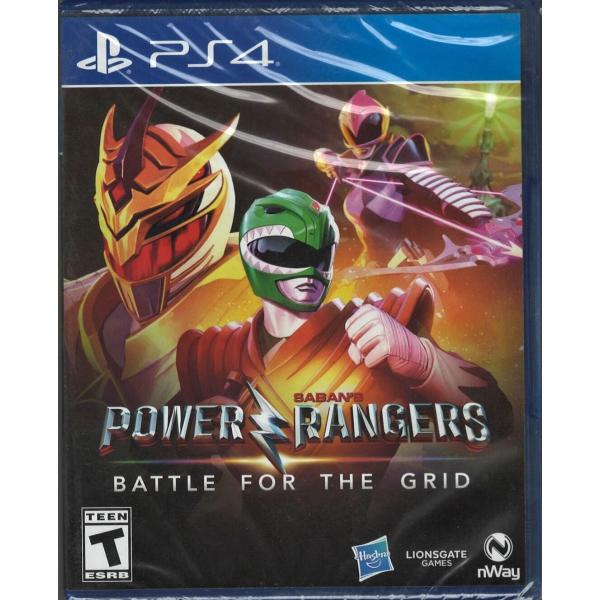 Power Rangers: Battle for the Grid PS4 北米版 PS4 プレイステーション4 海外版ソフト