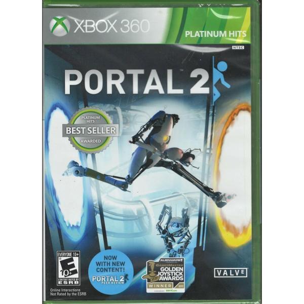 Portal 2 (Platinum Hits) 北米版 Xbox 360 Xbox360 海外版ソフト