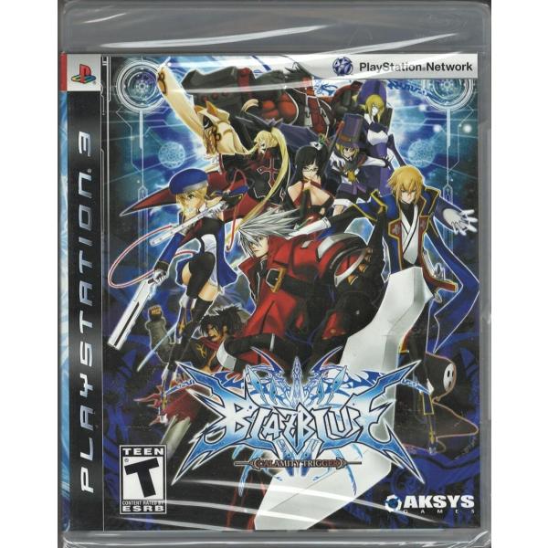 BlazBlue: Calamity Trigger 北米版 PS3 プレイステーション3 海外版ソフト
