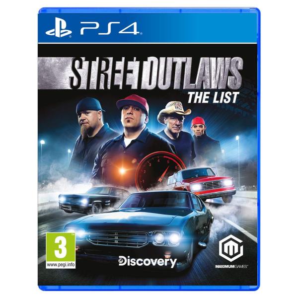 Street Outlaws: The List - PlayStation 4 (PS4) 北米版 PS4 プレイステーション4 海外版ソフト