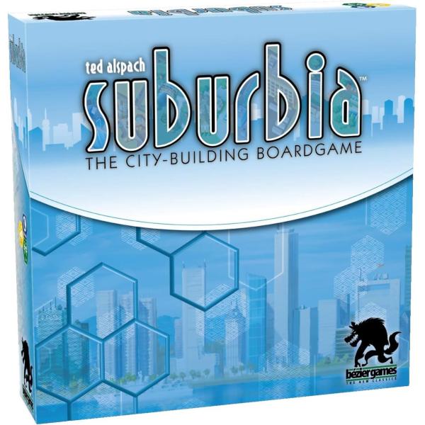 Suburbia 英語版 ボードゲーム 都市開発 1-4人用 対象年齢13歳以上
