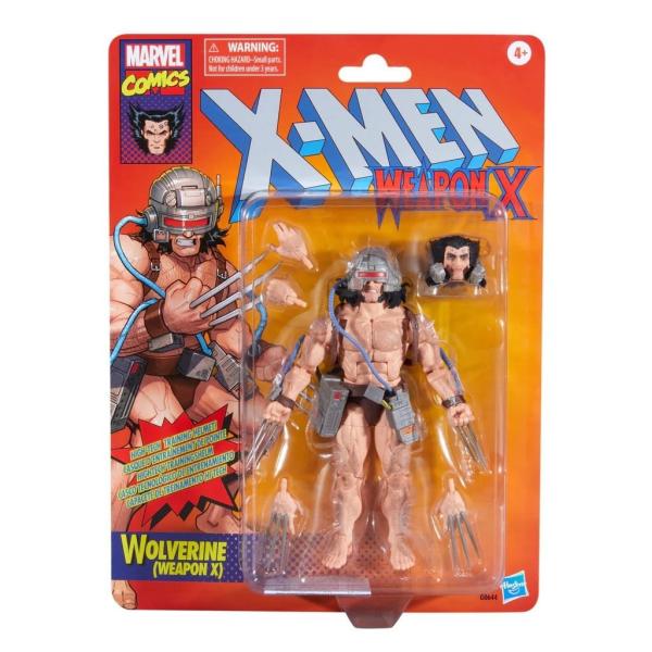 ハズブロ マーベルレジェンド レトロ X-メン ウルヴァリン ウェポンX