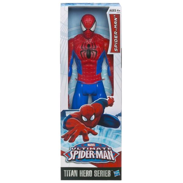 ハズブロ マーベル アルティメット・スパイダーマン タイタンヒーローシリーズ スパイダーマン アクションフィギュア 2体セット 12インチ