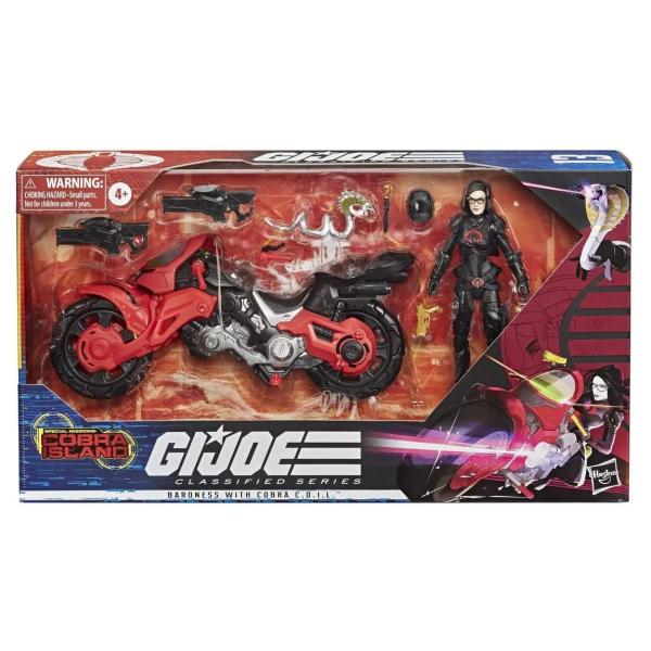 ハズブロ G.I.ジョー クラシファイドシリーズ バロネス ＆ コブラ C.O.I.L. アクションフィギュア 6インチ