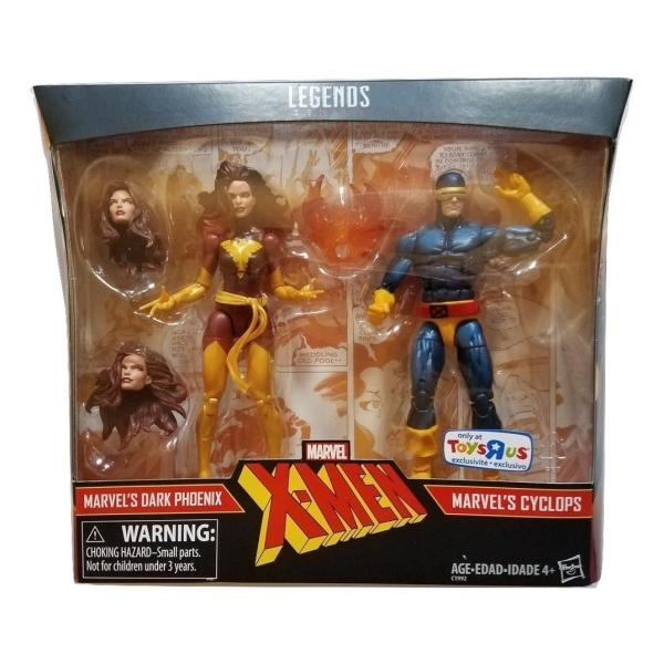 マーベル マーベルレジェンド X-MEN サイクロプス ＆ ダーク・フェニックス 2体セット アクションフィギュア コミック版