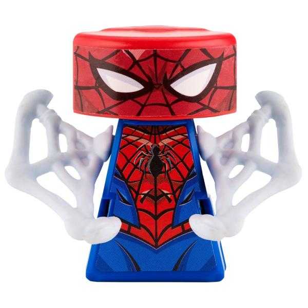 マテル スパイダーマン VSリップスピン・ウォリアーズ アクションフィギュア キャラクターフィギュア スピンバトル 玩具