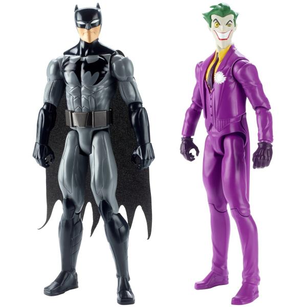 DCコミックス ジャスティス・リーグ・アクション バットマン &amp; ジョーカー アクションフィギュア 2体セット 可動フィギュア 武器パーツ付属