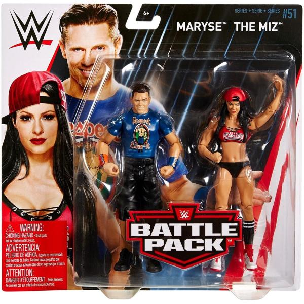 WWE バトルパック ザ・ミズ ＆ マリース アクションフィギュア 2体セット プロレス フィギュア