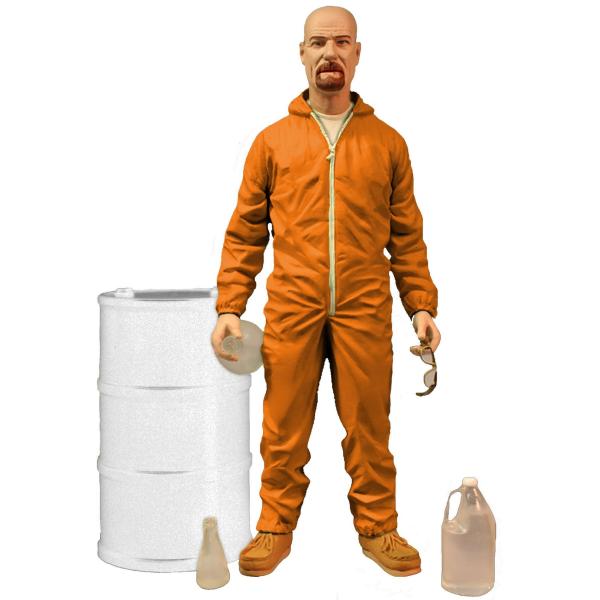 Mezco ブレイキング・バッド ウォルター・ホワイト ヘイズマットスーツ 7インチ アクションフィギュア 約18cm