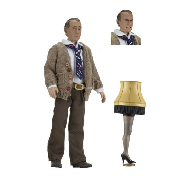 NECA クリスマス・ストーリー オールド・マン 8インチ 布製コスチューム アクションフィギュア フィギュア