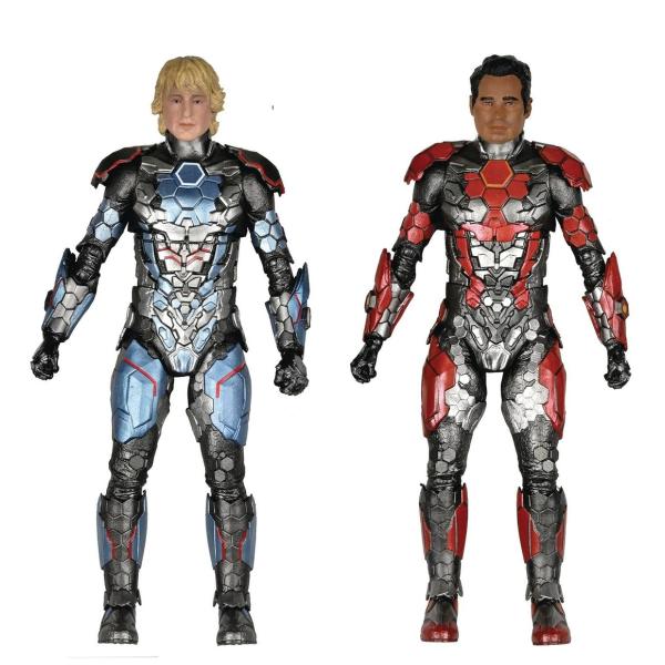 NECA シークレット・ヘッドクォーターズ ザ・ガード ＆ アルゴン アルティメット 7インチ アクションフィギュア 2体セット