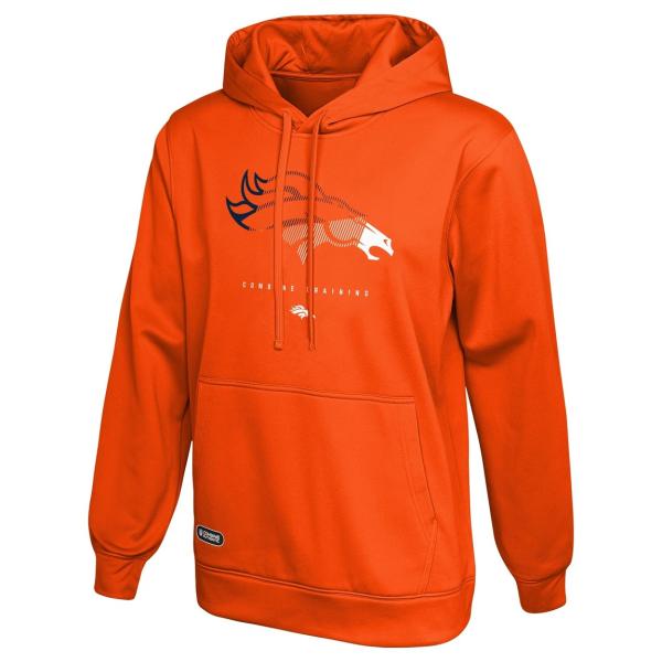 Outerstuff NFL デンバー・ブロンコス Denver Broncos プルオーバー パフォーマンス フリース パーカー オレンジ メンズ