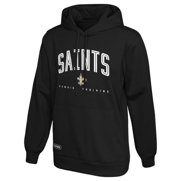 Outerstuff NFL ニューオーリンズ・セインツ New Orleans Saints プルオーバー パーカー フリース チームカラー メンズ