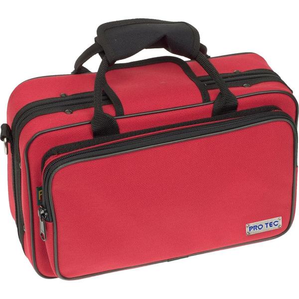 Protec クラリネット セミハードケース PRO PAC レッド