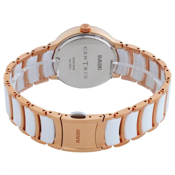Rado Centrix Moonphase 腕時計 ホワイトシェル文字盤 ローズゴールド