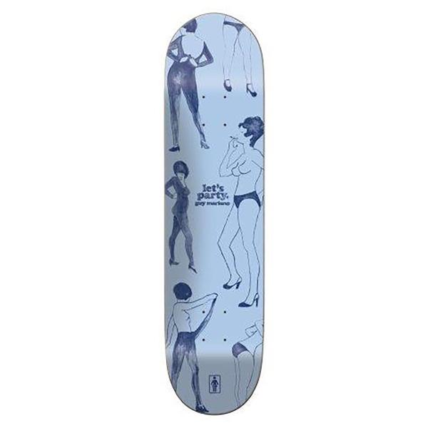 Girl Skateboards Guy Mariano スケートボード Girl Party Girls Guy Mariano スケートボード デッキ 7.812 x 31.3