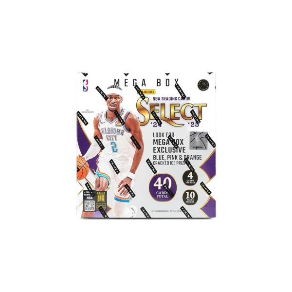 NBA 2024-25 Panini Select Basketball メガボックス Cracked Ice 限定パラレル封入