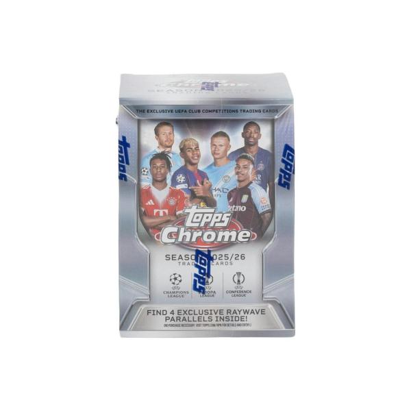 サッカー 2025/26 Topps Chrome UEFA Club Competitions Blaster Box