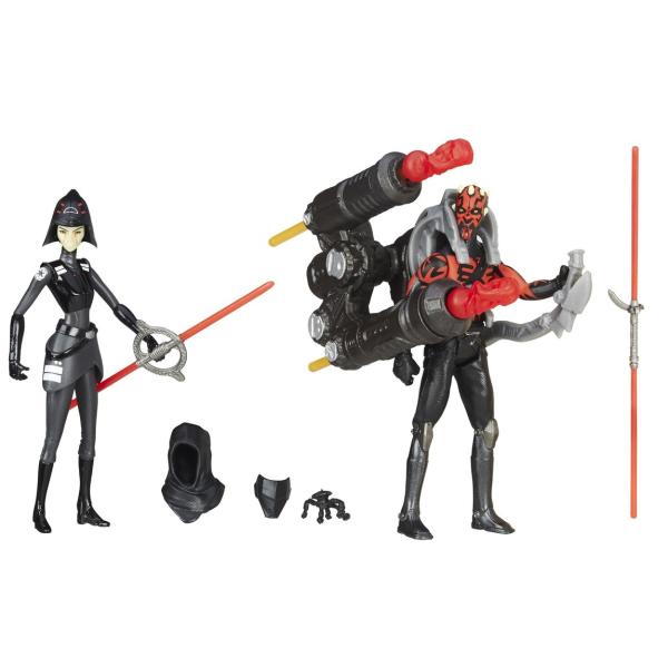 スターウォーズ デラックス インクイジター 第3 ＆ レッド・アプレンティス アクションフィギュア セット