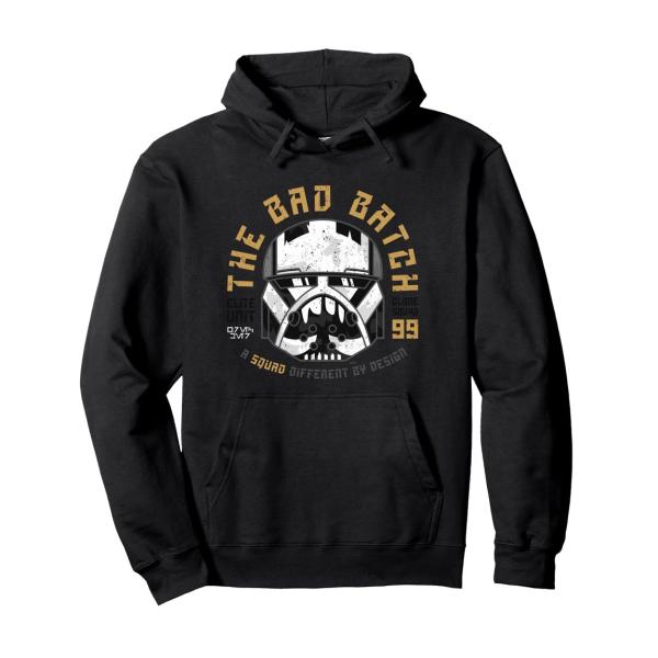 スターウォーズ ザ・バッド・バッチ レッカー ヘルメット A Squad Different by Design パーカー 長袖 ユニセックス
