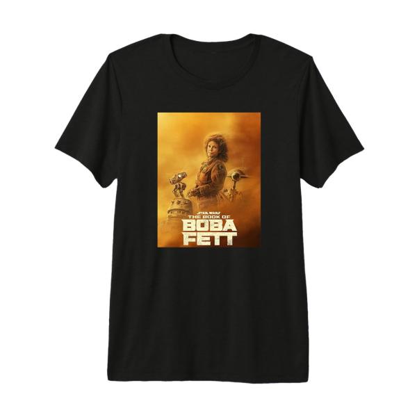 スターウォーズ ボバ・フェット The Book of Boba Fett ペリ・モット Peli Motto ポスターデザイン Tシャツ 半袖