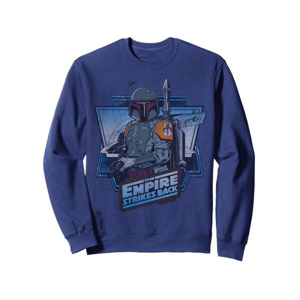 スターウォーズ エピソード5／帝国の逆襲 ボバ・フェット Boba Fett スウェット 長袖 ユニセックス