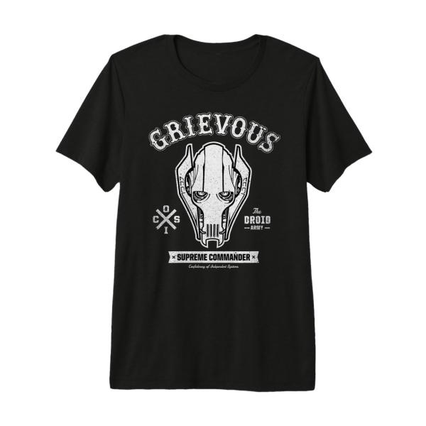 スターウォーズ ジェネラル・グリーヴァス General Grievous 最高司令官 スタイリッシュデザイン Tシャツ 半袖