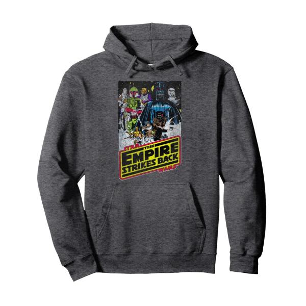 スター・ウォーズ エピソード5/帝国の逆襲 ロゴ デザイン パーカー ユニセックス