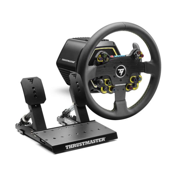 スラストマスター T818 EVO 32R ダイレクトドライブ ハンドルコントローラー ステアリングホイール ペダルセット PC対応