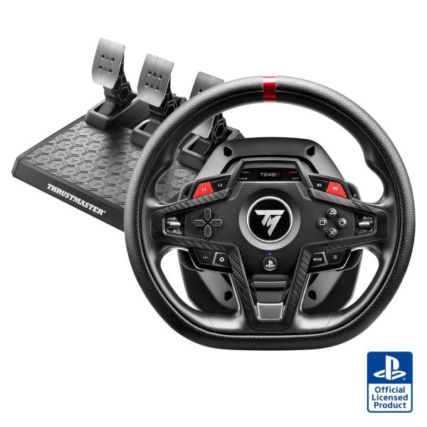 スラストマスター T248R ハンドルコントローラー ペダルセット PS5 PS4 PC対応 レーシングホイール