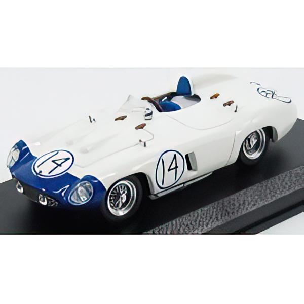 フェラーリ 857S N14 キューバ 1957 白青/ART-MODEL 1/43 : バスク