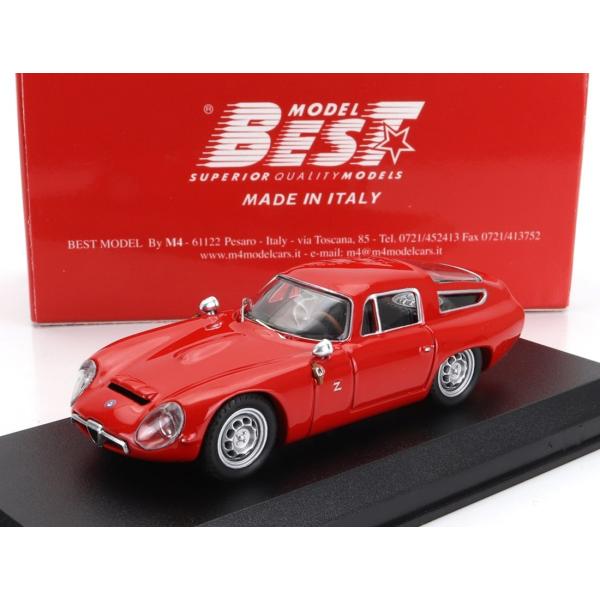 ALFA ROMEOアルファロメオ GIULIA TZ COUPE PROVA 1963 RED / Best