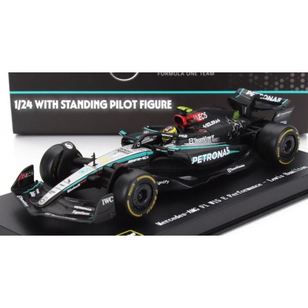 予約】2026年 2024 Mercedes GP F1 W15 EQ #44 Hamilton Bburago 1/24