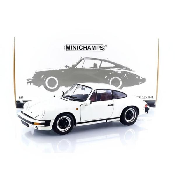 PORSCHE 911 3.2 Carrera クーペ 1983/ MINICHAMPS 1/18 ミニカー