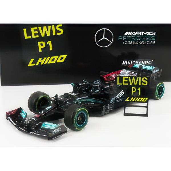 ミニチャンプス 1/18 メルセデスW12 L.ハミルトン 2021 ロシアGP Mercedes AMG F1 W12 #44 Lewis Hamilton Brazil GP 2021 1:18