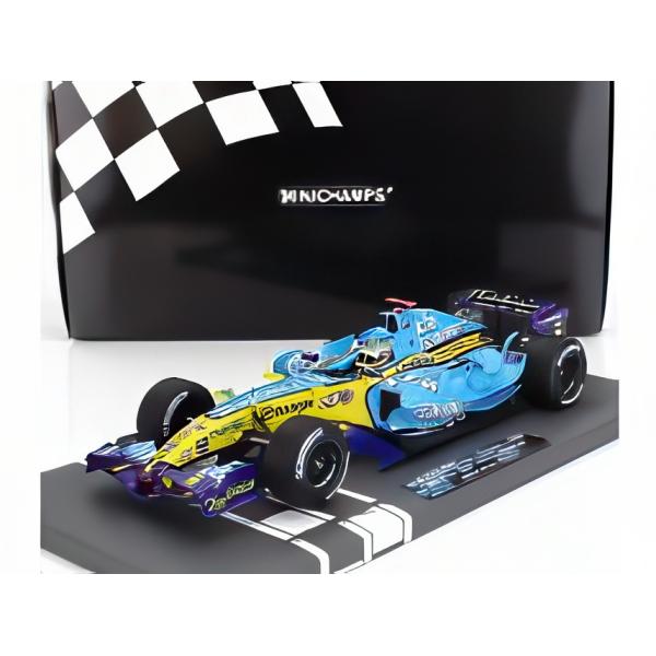 RENAULT F1 R26 N 1 2006 ブラジルGP 2位 ブルー 1/18 : バスク