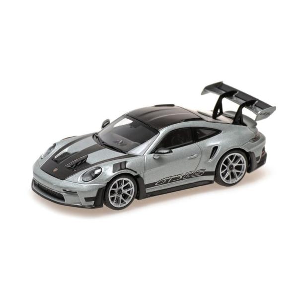 予約】PORSCHE 911 992 GT3 RS 2024 シルバーブラック/ MINICHAMPS 1