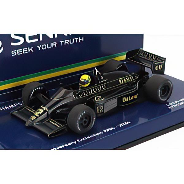 1/43 ミニチャンプス ロータス 98T ルノー ターボ 1986 A.セナ ミニチャンプス 1/43 ロータス ルノー 98T アイルトン セナ 1986年