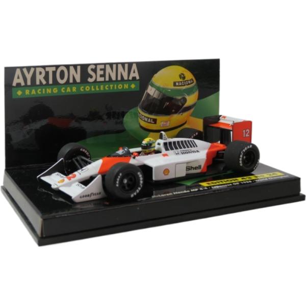 1/43 マクラーレンMP4/4ホンダ #12 A.セナ ワールドチャンピオン McLaren ホンダ MP4 4 1988年 ワールドチャンピオン F1 日本GP #12 A