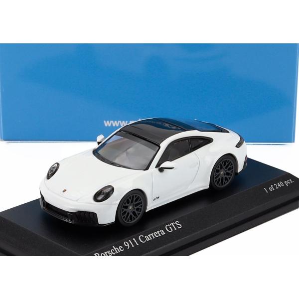 PORSCHE 911 992 2 CARRERA GTS COUPE 2025 WHITE / MINICHAMPS 1/64